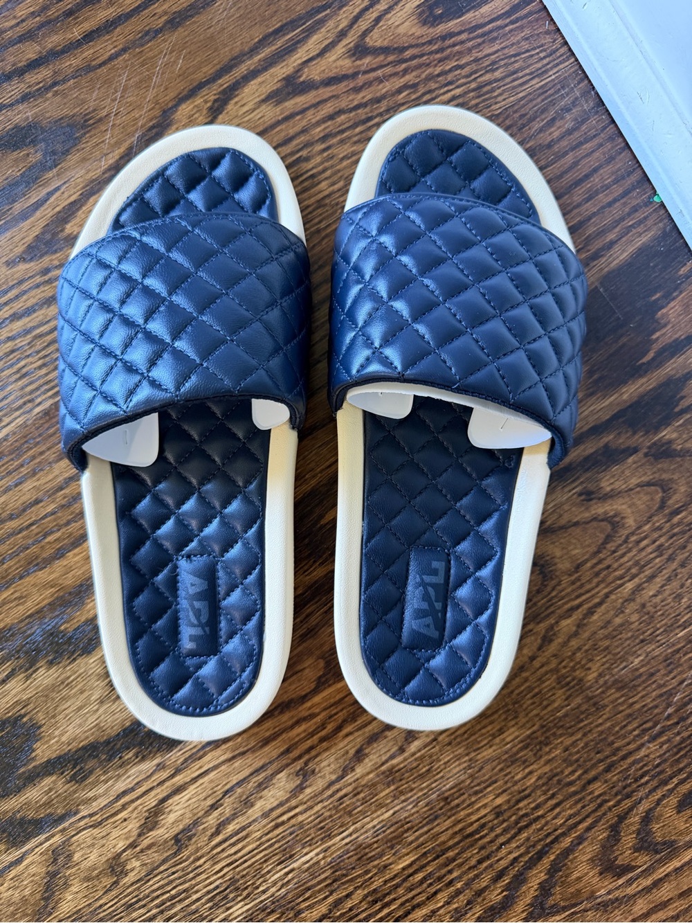 APL Navy and Cream Lusso Slide